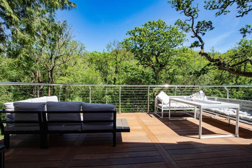 Tresillian Waterfront, Forest, Hot Tub,sauna *