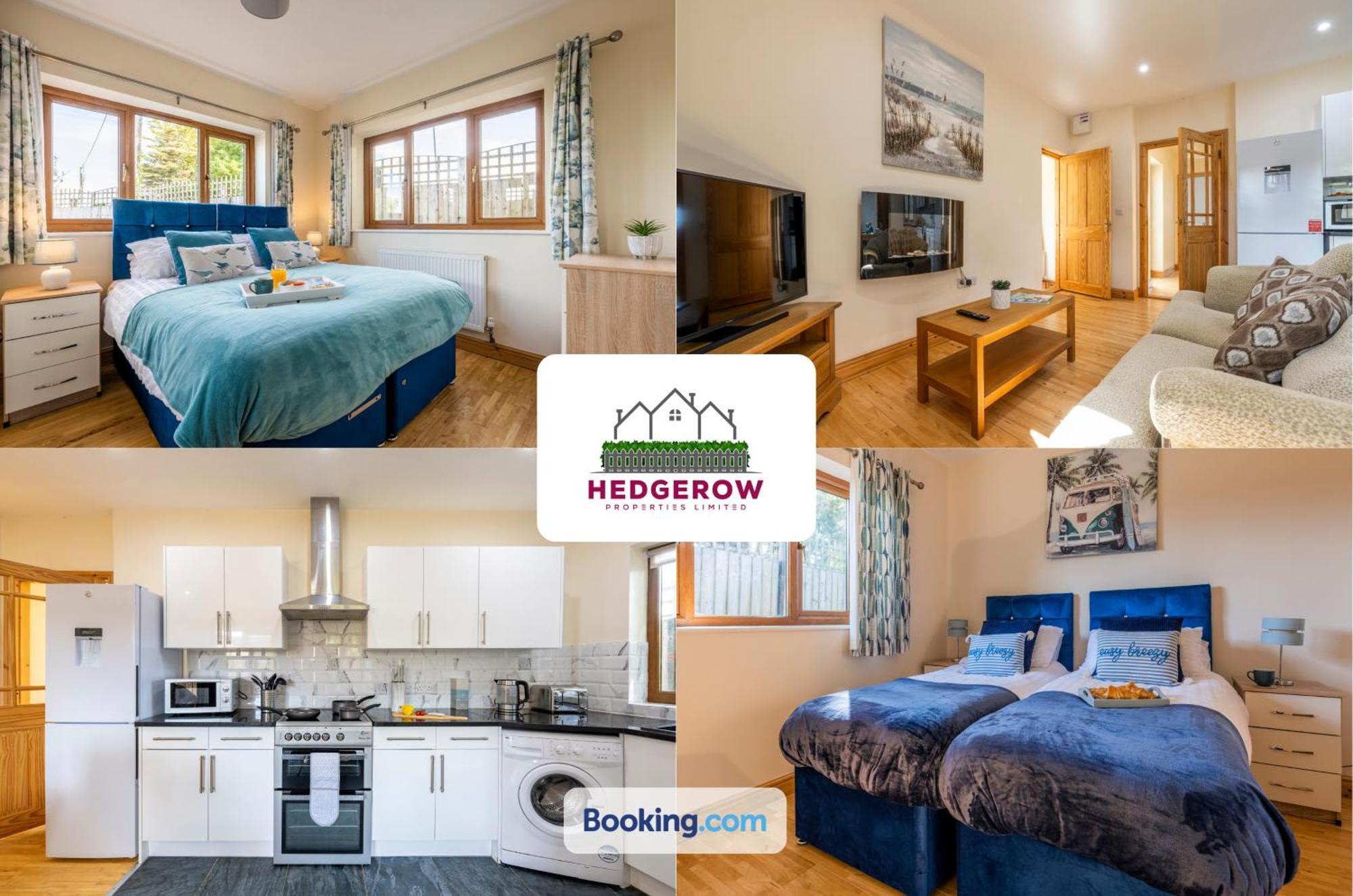 Hedgerow Haven: Spacious 2-bedroom Retreat