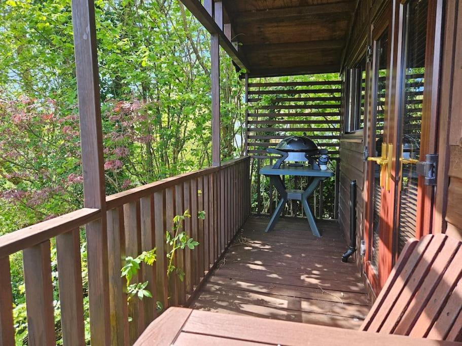 Treetops Lodge, Private Parking & Garden Holiday home Truro