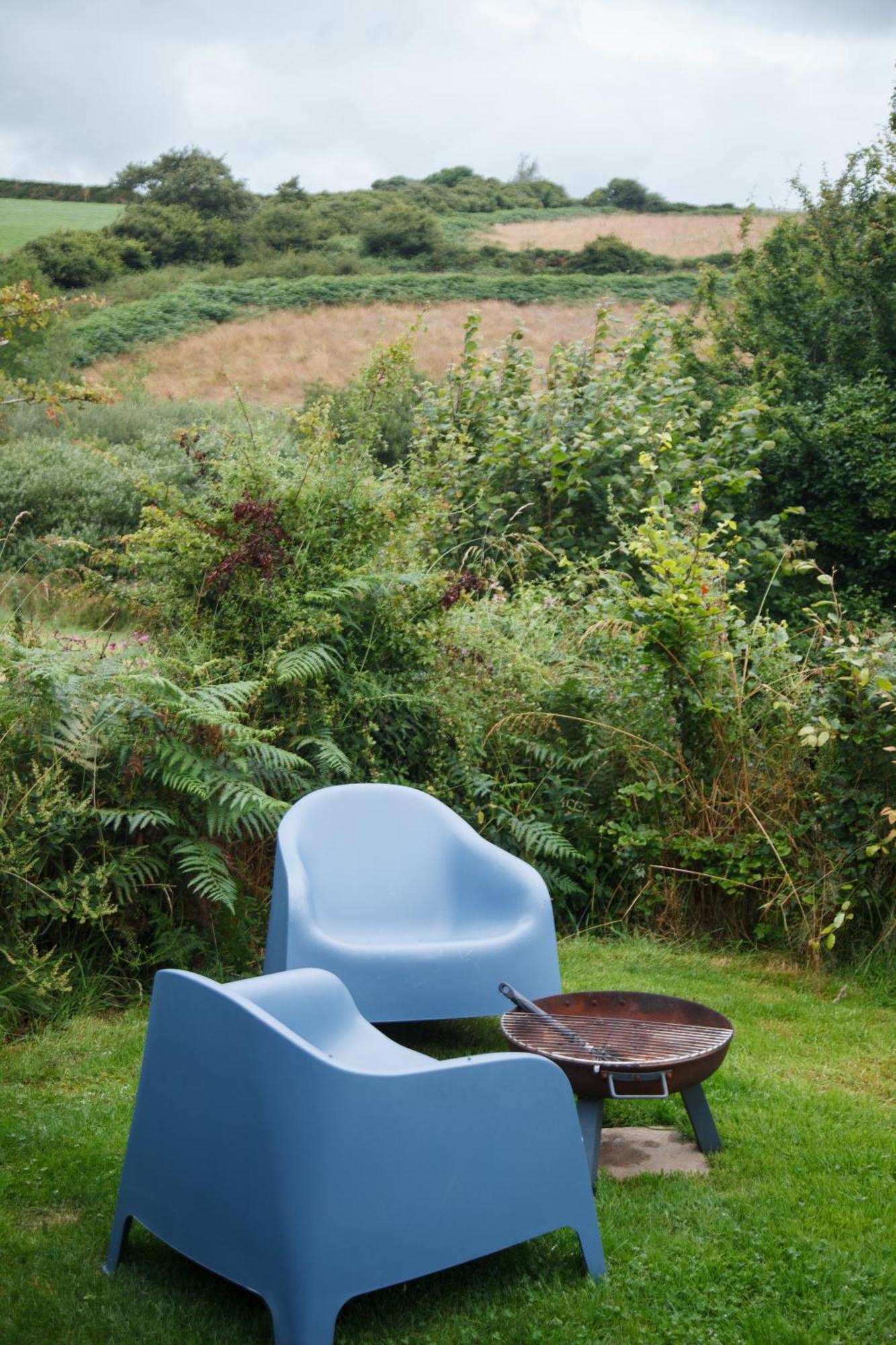 Apartment Luxury Glamping With Outdoor Bath On Cornish Flower Farm Truro